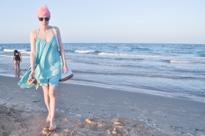 Pastel Carousel - Beach Style Outfit